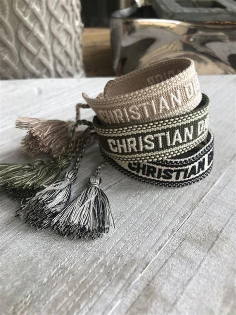 bracciali stoffa dior